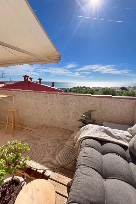 Terraza Azul - Penthouse with sea view, Appartement 4 personnes à Alcocéber Alcossebre - Photo 5