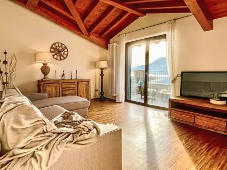 Lake View Penthouse, Appartement 6 personnes à Dervio - Photo 5