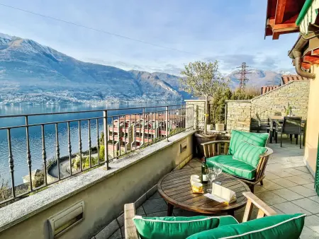 Lake View Penthouse, Appartement 6 personnes à Dervio - Photo 11