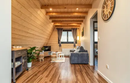 Confortable chalet moderne, Maison 6 personnes à Anould - Photo 4