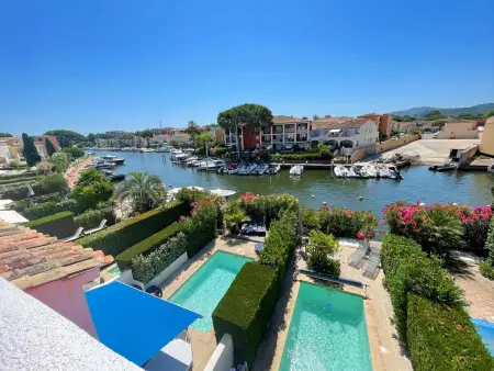 Maison 4 chambres à Port Grimaud avec piscine et amarrage privé - Photo 15