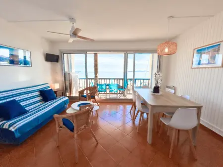 Appartement 3 chambres climatisées, accès plage, vue mer - Photo 1
