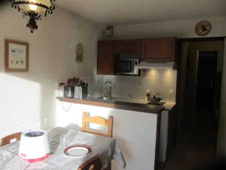 Studio familial avec balcon pour 4 personnes, Appartement 4 personnes à Les Contamines Montjoie - Photo 2
