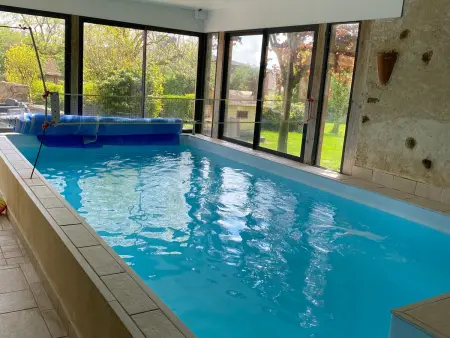 Grande Maison avec Piscine Chauffée à Bois Bertrand - Photo 21
