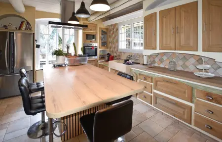 Maison avec piscine privée, Maison 6 personnes à Entraigues Sur La Sorg - Photo 5