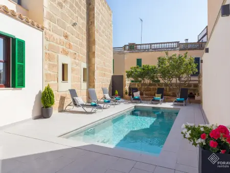 Maison majorquine rénovée avec piscine privée à Ariany - Photo 2