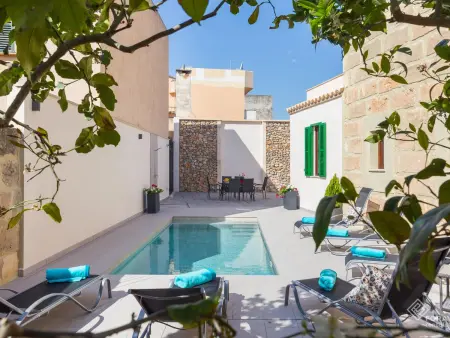 Maison majorquine rénovée avec piscine privée à Ariany - Photo 10
