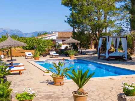 Magnifique villa nature avec piscine à Llubí, Villa 4 personnes à Llubí - Photo 8
