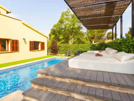 Magnifique villa avec piscine privée et climatisation à Son Serra de Marina - Photo 9