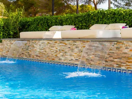 Magnifique villa avec piscine privée et climatisation à Son Serra de Marina - Photo 12