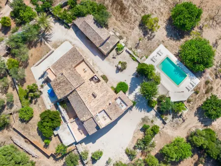 Finca XVIIIe siècle rénovée avec piscine et vue campagne à Majorque - Photo 3