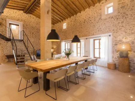 Finca XVIIIe siècle rénovée avec piscine et vue campagne à Majorque - Photo 8