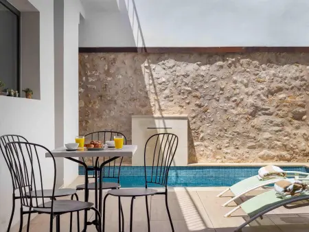 Maison de ville rénovée avec piscine et spa à Campanet - Photo 1