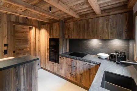 BG-80-BOIS, Chalet moderne - 4BDR/8P - Megève - Photo 5