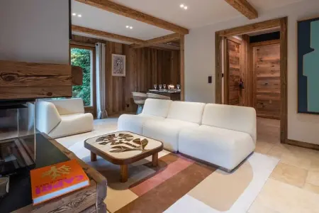 BG-80-BOIS, Chalet moderne - 4BDR/8P - Megève - Photo 11