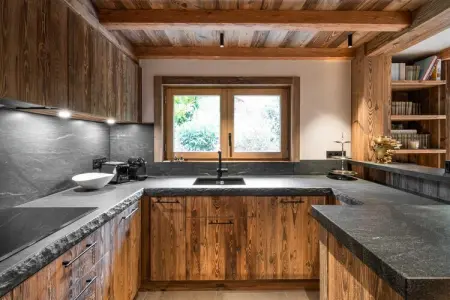 BG-80-BOIS, Chalet moderne - 4BDR/8P - Megève - Photo 17