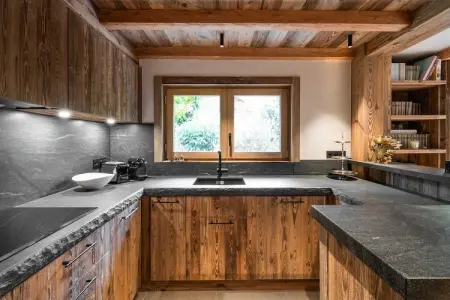 BG-80-BOIS, Chalet moderne - 4BDR/8P - Megève - Photo 35