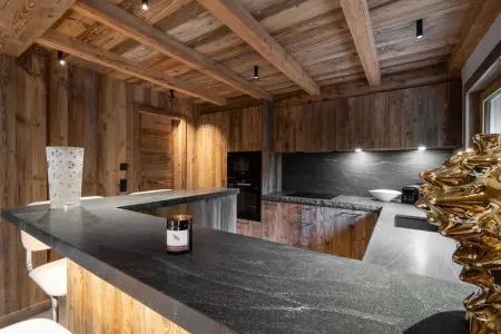 BG-80-BOIS, Chalet moderne - 4BDR/8P - Megève - Photo 60