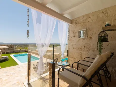 Maison majorquine rénovée avec vue et piscine privée à Búger - Photo 7