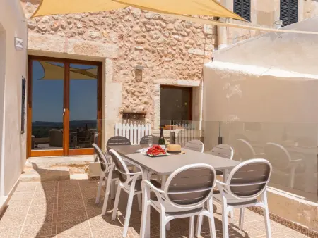 Maison majorquine rénovée avec vue et piscine privée à Búger - Photo 24