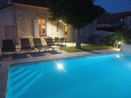 Charmante maison avec piscine privée et jardin à Bergerac - Photo 25