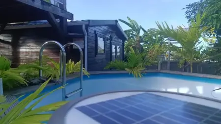 Maison charmante à Capesterre-Belle-Eau avec piscine - Photo 13