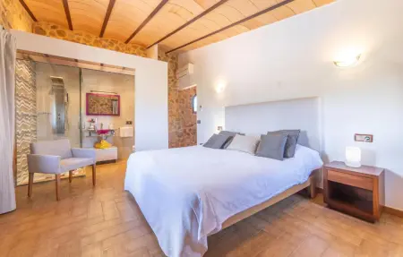 Finca Pura Vida Ses Roques, Maison 11 personnes à Sant Joan - Photo 24