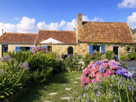 Longère 1843 entre mer et campagne, Maison 5 personnes à Pleumeur Bodou - Photo 11