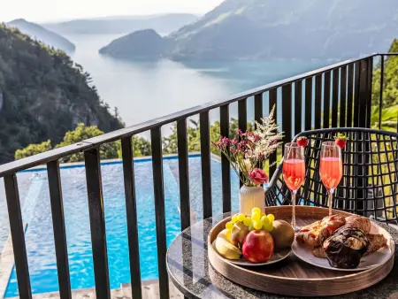 Villa Tauris Lake Lucerne Spa, Pool & Views, Villa 10 personnes à Emmetten - Photo 14