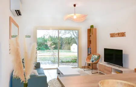 Maison avec piscine privée, Maison 4 personnes à Mazan - Photo 8
