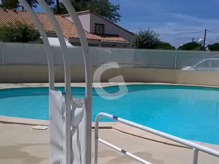 La Tranche sur Mer : Pavillon T2, piscine, proche plage - Photo 16