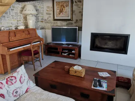 Maison en pierres avec jardin, 7 km des plages, 6 pers, 3 chambres - Le Bernard - Photo 16