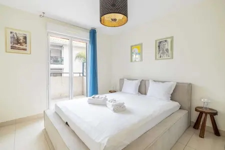 PA-12-SARDOU, Appartement spacieux climatisé 1 chambre/4 personnes – Avec piscine - Photo 35