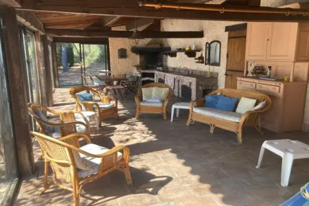 La Sauvagère, Villa avec piscine privée et terrain de pétanque - Photo 2