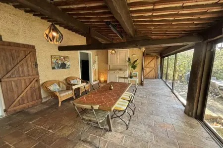 La Sauvagère, Villa avec piscine privée et terrain de pétanque - Photo 3