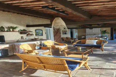 La Sauvagère, Villa avec piscine privée et terrain de pétanque - Photo 13