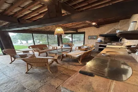 La Sauvagère, Villa avec piscine privée et terrain de pétanque - Photo 14
