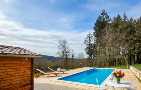 Authentique maison piscine, Maison 10 personnes à Saint Amans Valtoret - Photo 8