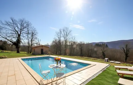 Authentique maison piscine, Maison 10 personnes à Saint Amans Valtoret - Photo 10