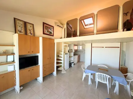 Studio Mezzanine Climatisé, Plage, 4 Pers., Appartement 4 personnes à Port Grimaud - Photo 3