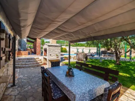 Stone villa Tea with pool, Maison 8 personnes à Posedarje - Photo 27