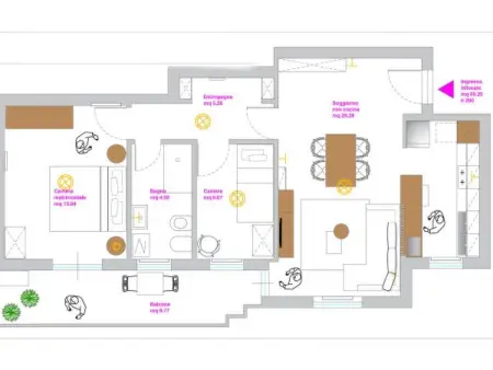 DesenzanoLoft Green Family Apartment, Appartement 5 personnes à Desenzano - Photo 32