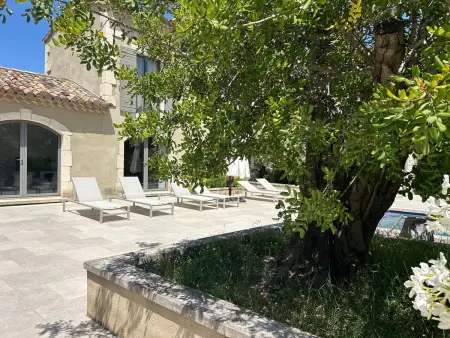 Maison Contemporaine avec Piscine à Maussane, Maison 8 personnes à Maussane les Alpilles - Photo 28