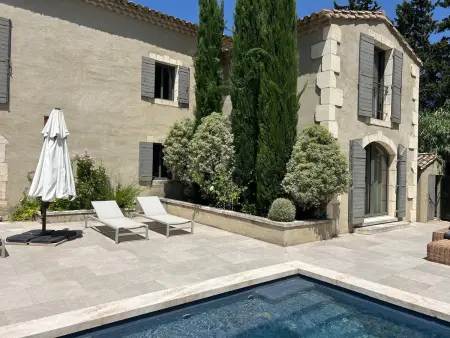 Maison Contemporaine avec Piscine à Maussane, Maison 8 personnes à Maussane les Alpilles - Photo 29