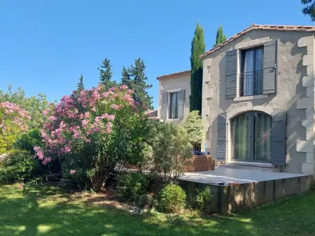 Maison Contemporaine avec Piscine à Maussane, Maison 8 personnes à Maussane les Alpilles - Photo 35