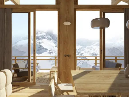 Appartement Luxueux Pieds des Pistes, 4 Chambres - Photo 4