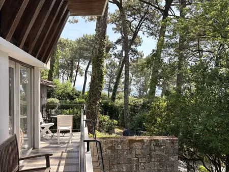 Villa d'architecte, proximité plage - 9 pers., Villa 9 personnes à Lège Cap Ferret Le Cap Ferret - Photo 5
