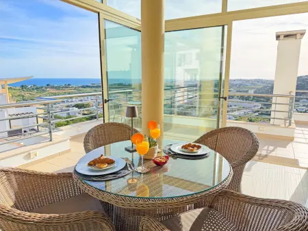 Penthouse luxueux avec vue sur mer, piscine et parking à Albufeira - Photo 1