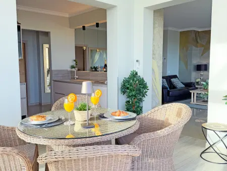 Penthouse luxueux avec vue sur mer, piscine et parking à Albufeira - Photo 12