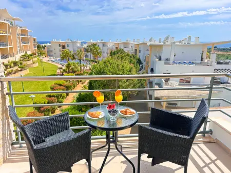 Penthouse luxueux avec vue sur mer, piscine et parking à Albufeira - Photo 14